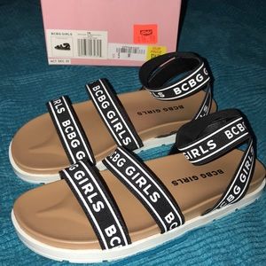 BCBG girls sandals